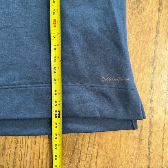 Noble Outfitters Crewneck Sweatshirt Pullover Blue Cotton Blend 1X - Picture 9 of 9